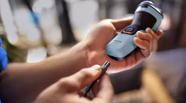  40 minutes of cordless shaving from a 1 hour charge